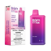 Envi Drip'n - EVO Series - 10K Disposable - Triple Berry 20MG