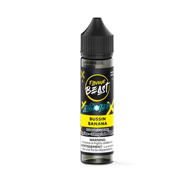 Flavour Beast E-Liquid 60mL - Bussin' Banana Iced 20mg