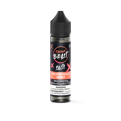 Flavour Beast E-Liquid 60mL - Packin' Peach Berry 20mg