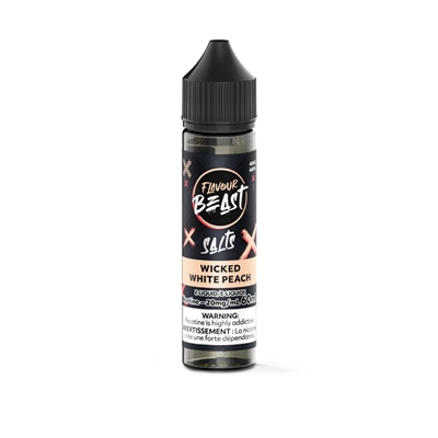 Flavour Beast E-Liquid 60mL - Wicked White Peach 20mg