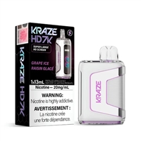 Kraze HD 7000 Disposable - Grape Ice - 20mg