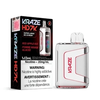 Kraze HD 7000 Disposable -Red Apple Ice - 20mg