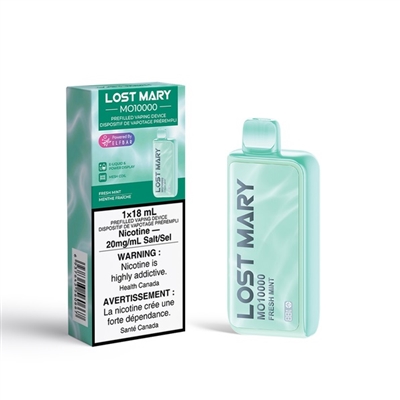 Lost Mary 10k Disposable -  Fresh Mint 20mg