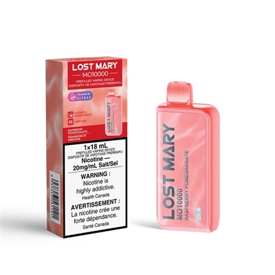 Lost Mary 10k Disposable - Raspberry Pomegrante 20mg