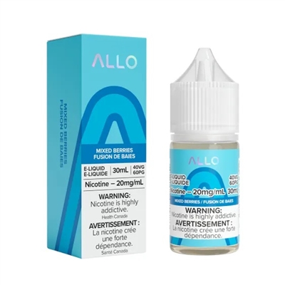 Allo E-Liquid - Mixed Berries - 30ml - 20mg