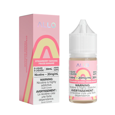 Allo E-Liquid - Strawberry Banana - 30ml - 20mg