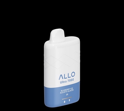Allo Ultra 7000 Disposable - Blueberry Ice 20mg