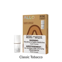 Allo Sync Pod Pack Classic Tobacco 3pk 20mg