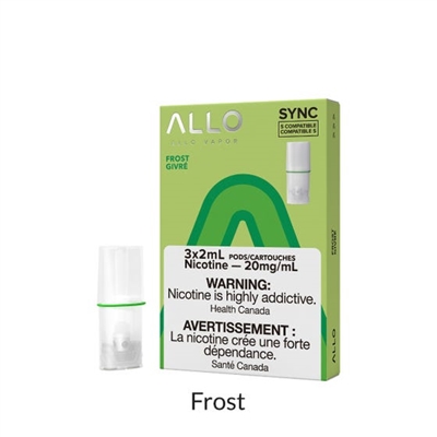 Allo Sync Pod Pack Frost 3pk 20mg