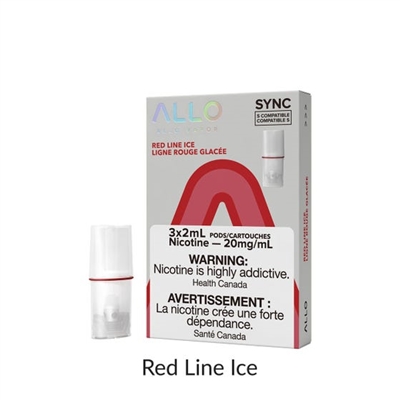 Allo Sync Pod Pack Redline Ice 20mg