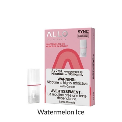 Allo Sync Pod Pack Watermelon Ice 3pk 20mg