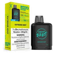 Level X Flavour Beast Boost Pod 20mL - Extreme Mint Iced 20mg