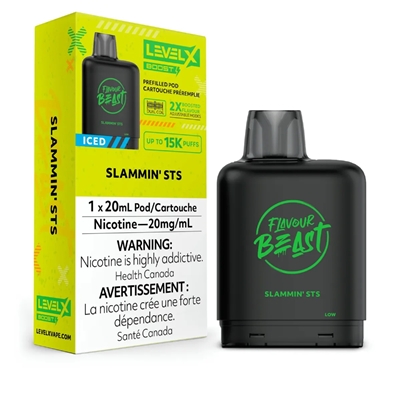 Level X Flavour Beast Boost Pod 25K 20ml - Slammin' STS