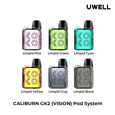 Uwell Caliburn GK2 Vision Pod Kit [CRC Version]