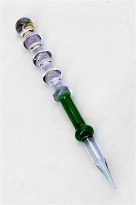 Glass Dabber Ribbed