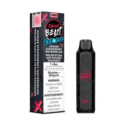 Flavour Beast Fixx Disposable - Strawberry Watermelon Iced