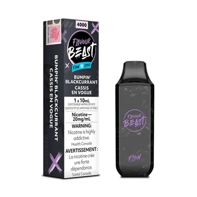 Flavour Beast Flow Disposable - Bumpin Blackcurrant Iced