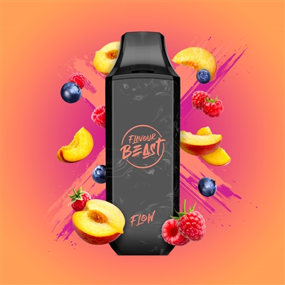 Flavour Beast Flow Disposable - Pop'n Peach Berry
