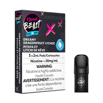 Flavour Beast Pod Pack - Dreamy Dragonfruit Lychee Iced 20mg