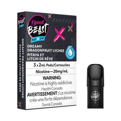 Flavour Beast Pod Pack - Dreamy Dragonfruit Lychee Iced 20mg
