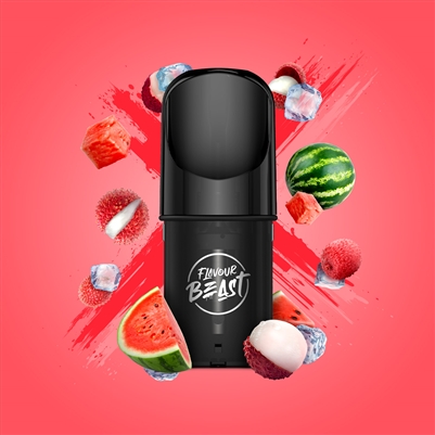 Flavour Beast Pod Pack - Lit Lychee Watermelon Iced