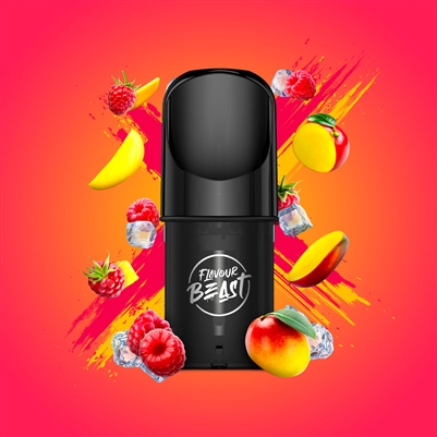 Flavour Beast Pod Pack - Ragin' Razz Mango Iced