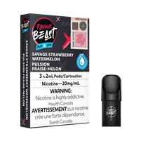 Flavour Beast Pod Pack - Savage Strawberry Watermelon Iced 20mg
