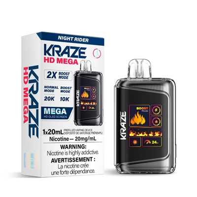 Kraze HD Mega - Night Rider 20mg