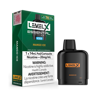 Level X Essential Series 14ml Pod - Mango Ice 20MG