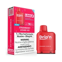 Level X - Drip'n pod 14ml - Strawberry Lychee Ice 20mg