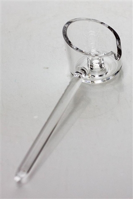 Quartz Banger Cap with Dab Tool - Clear