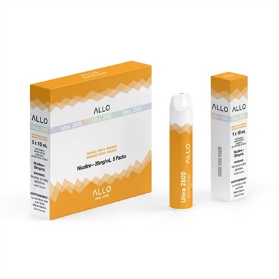 Allo Ultra 2500 - Mango Peach Orange 20mg