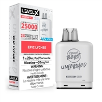 Level X Boost Pod Unleashed 25K 20ml - Epic Lychee