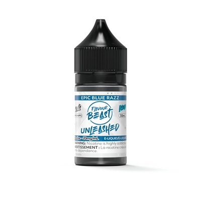 Flavour Beast E-Liquid Unleashed 30ml - Epic Blue Razz 20mg nic salts