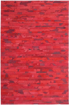Red Cow Hide Rug MH-270