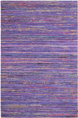 Purple Sari Silk Rug MS-265