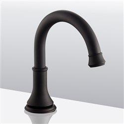 Fontana Matte Black Automatic Sensor Touchless Basin Faucet