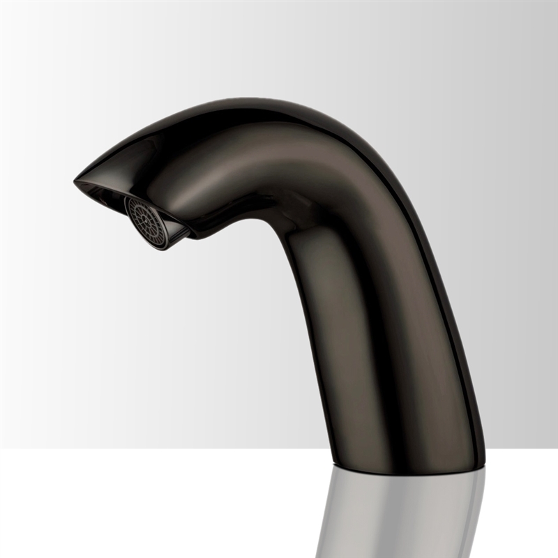 Public Restroom Conto Automatic Hands-Free Faucet Black