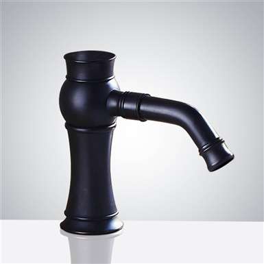 Fontana Black Automatic Sensor Touchless Basin Faucet