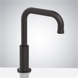 black sensor faucet