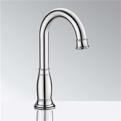 Chrome Automatic Sensor Touchless Basin Faucet