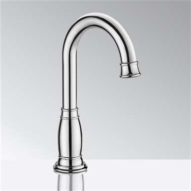 Automatic Chrome Bathroom Faucet