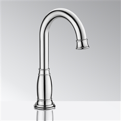 Automatic Chrome Bathroom Faucet