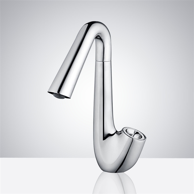 Chrome Automatic Sensor Touchless Basin Faucet