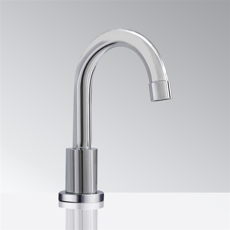 Chrome Automatic Sensor Touchless Basin Faucet