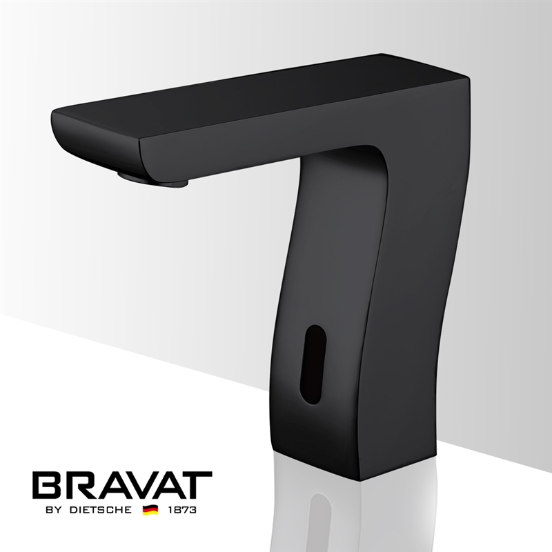 Bravat Trio Motion Sensor Faucet Black Finish