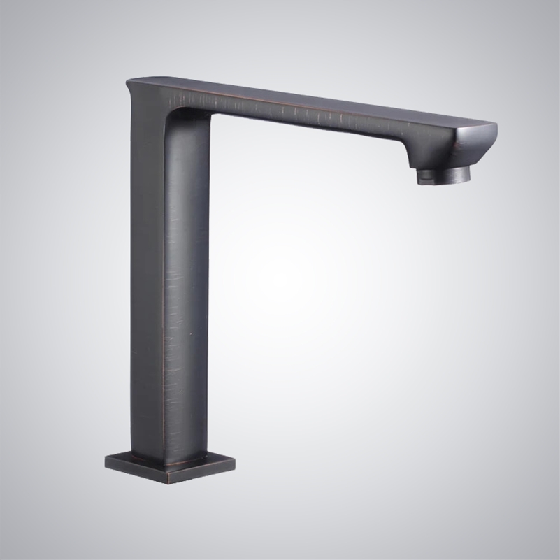 Industrial Oil Rubbed Bronze Touchless Automatic Sensor Hands Free Faucet