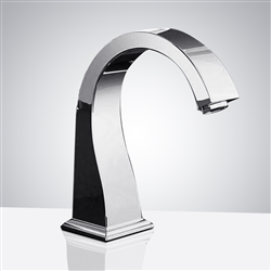 Fontana Commercial Chrome Touchless Automatic Sensor Hands Free Faucet