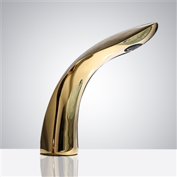 Gold Touchless Automatic Hospital Sink Faucet