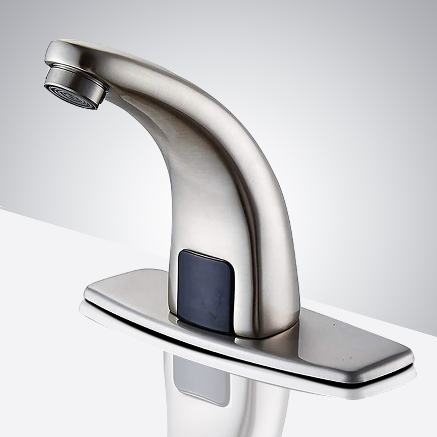 Fontana Milan Commercial Brushed Nickel Automatic Hands Free Faucet